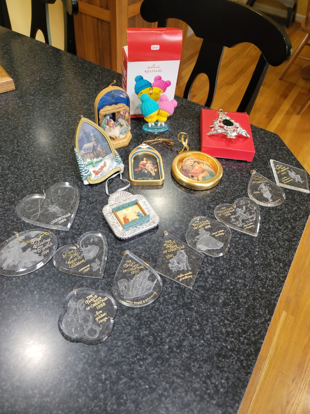 Lot Of Hallmark Ornaments